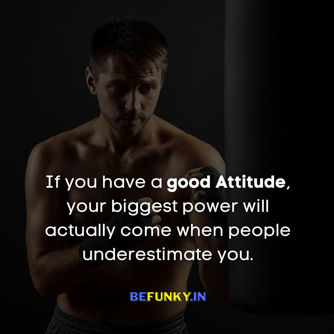 Attitude Quotes in English