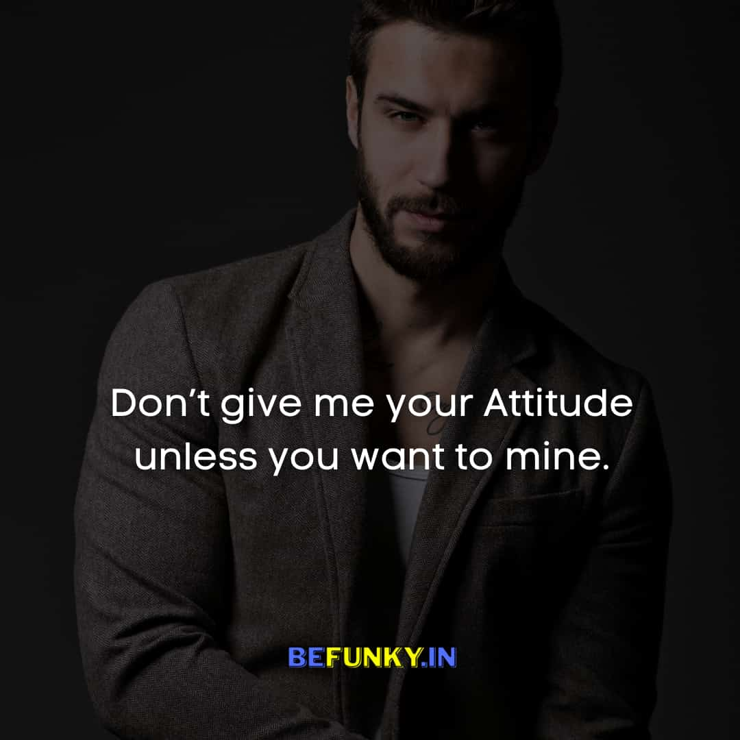 Best Attitude Quotes for Boys