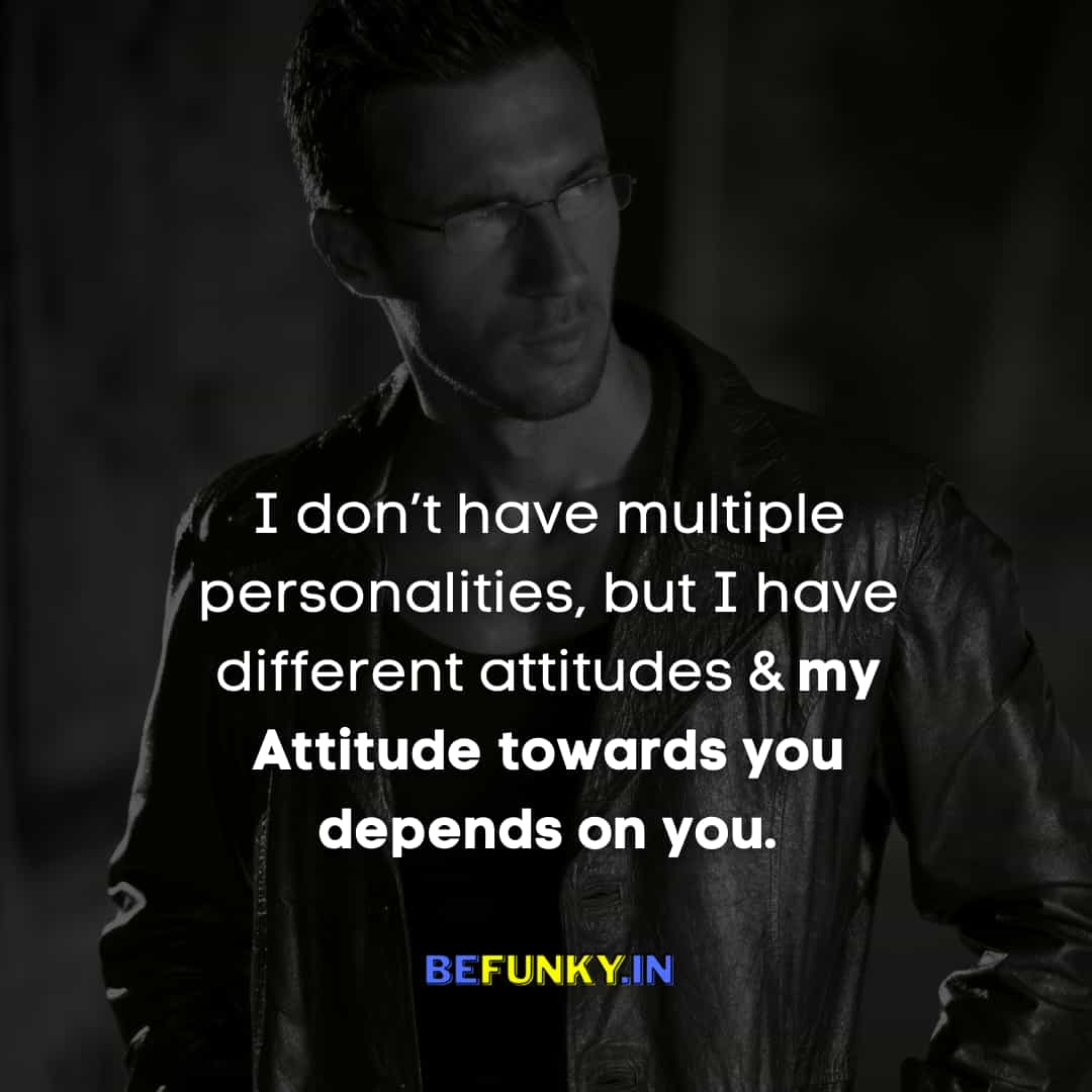 Personality Attitude Quotes