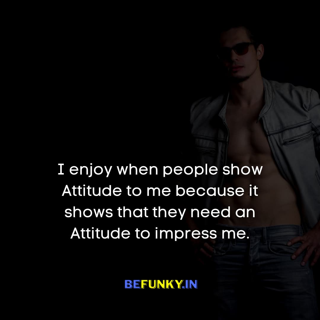 Personality Attitude Quotes