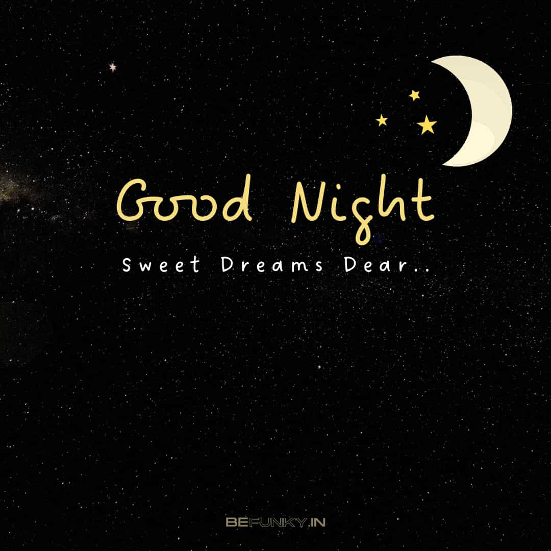 good night image - sweet dreams
