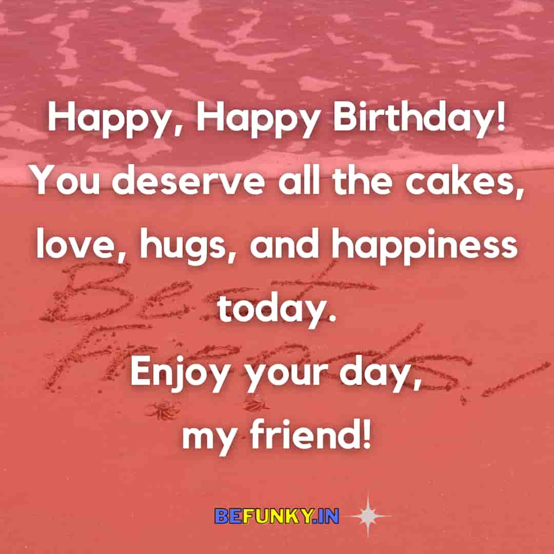 Simple Birthday Wishes for Friend