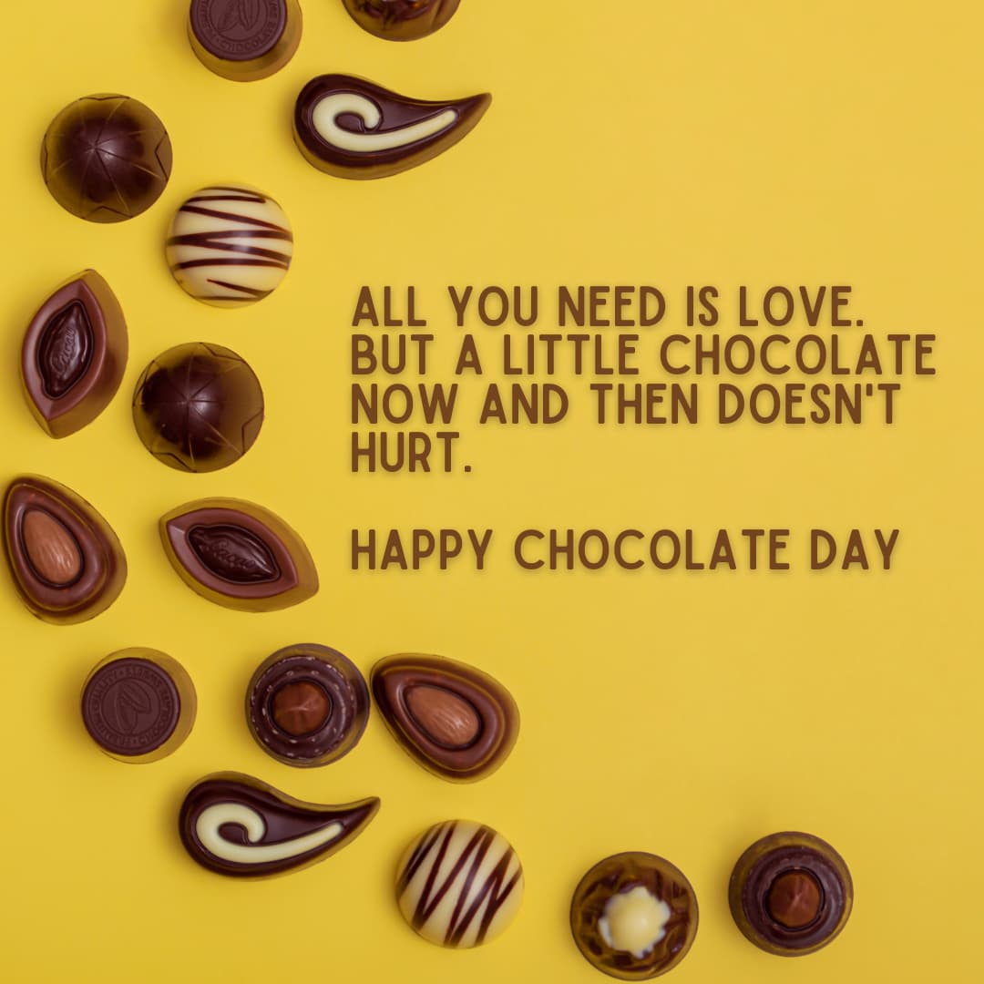 Happy Chocolate Day 2023 Wishes, Images, Quotes, Status