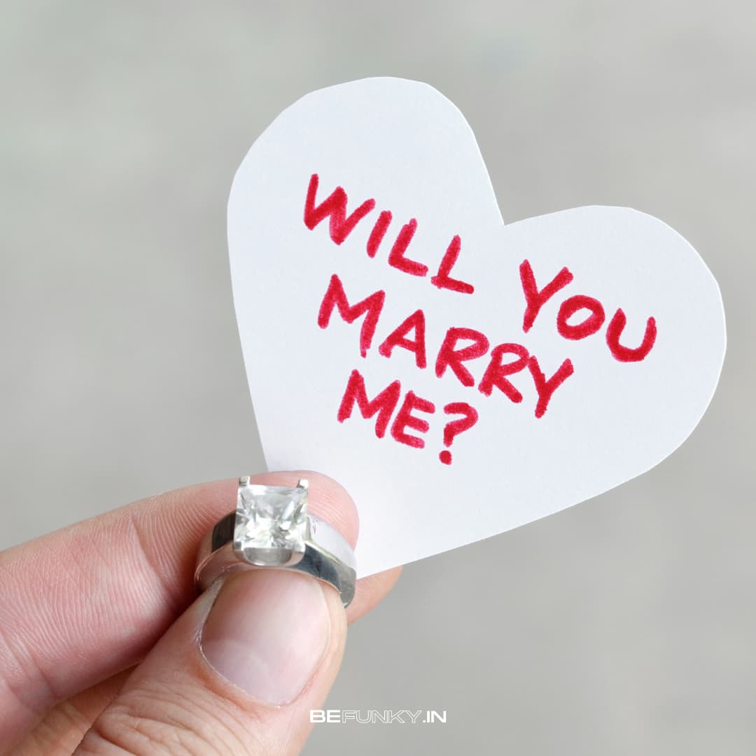 will you marry me?