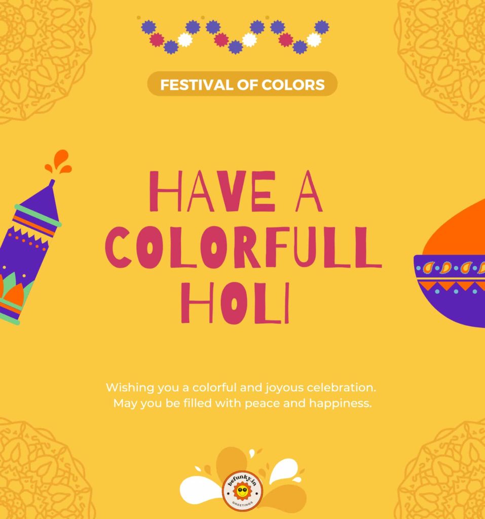 Happy Holi Messages for Everyone