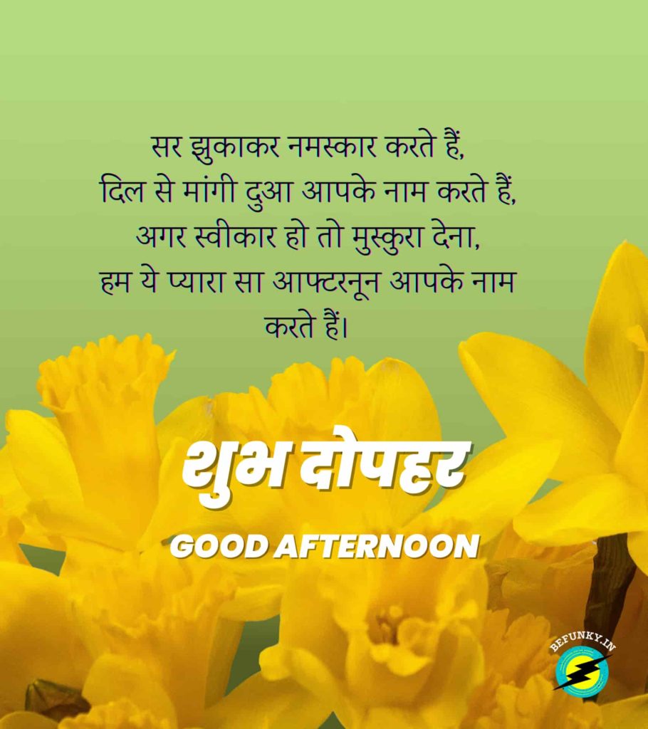 Good Afternoon Images Hindi