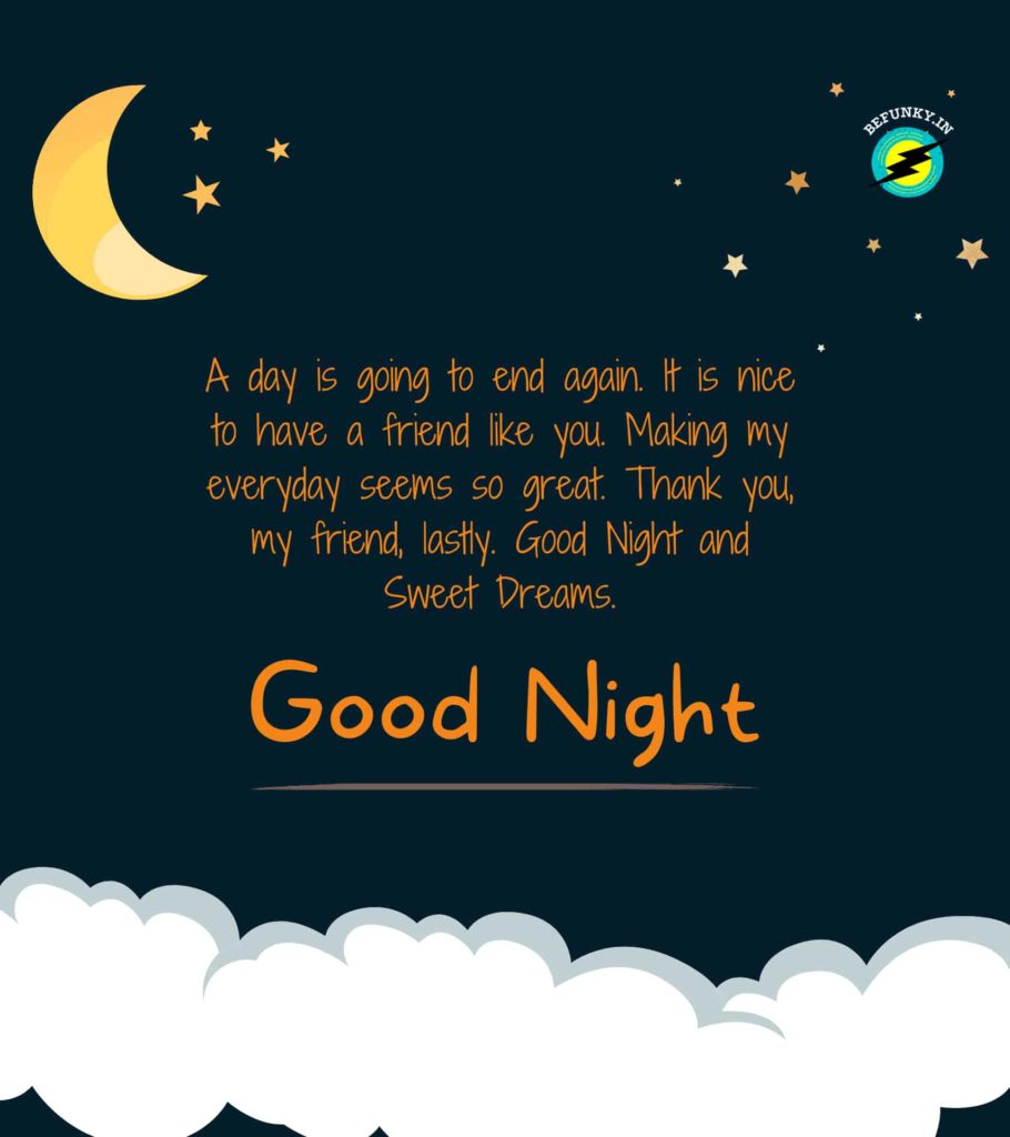 Good Night Quotes for Friends