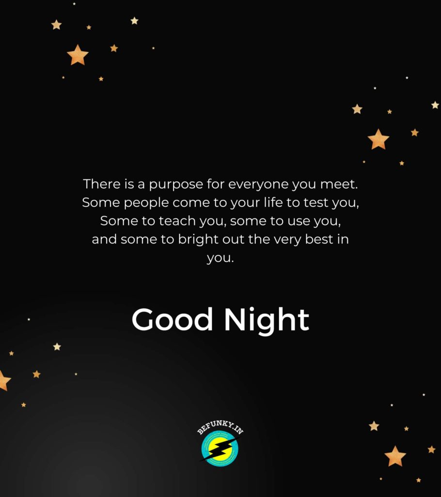 Good Night Quotes in English Text