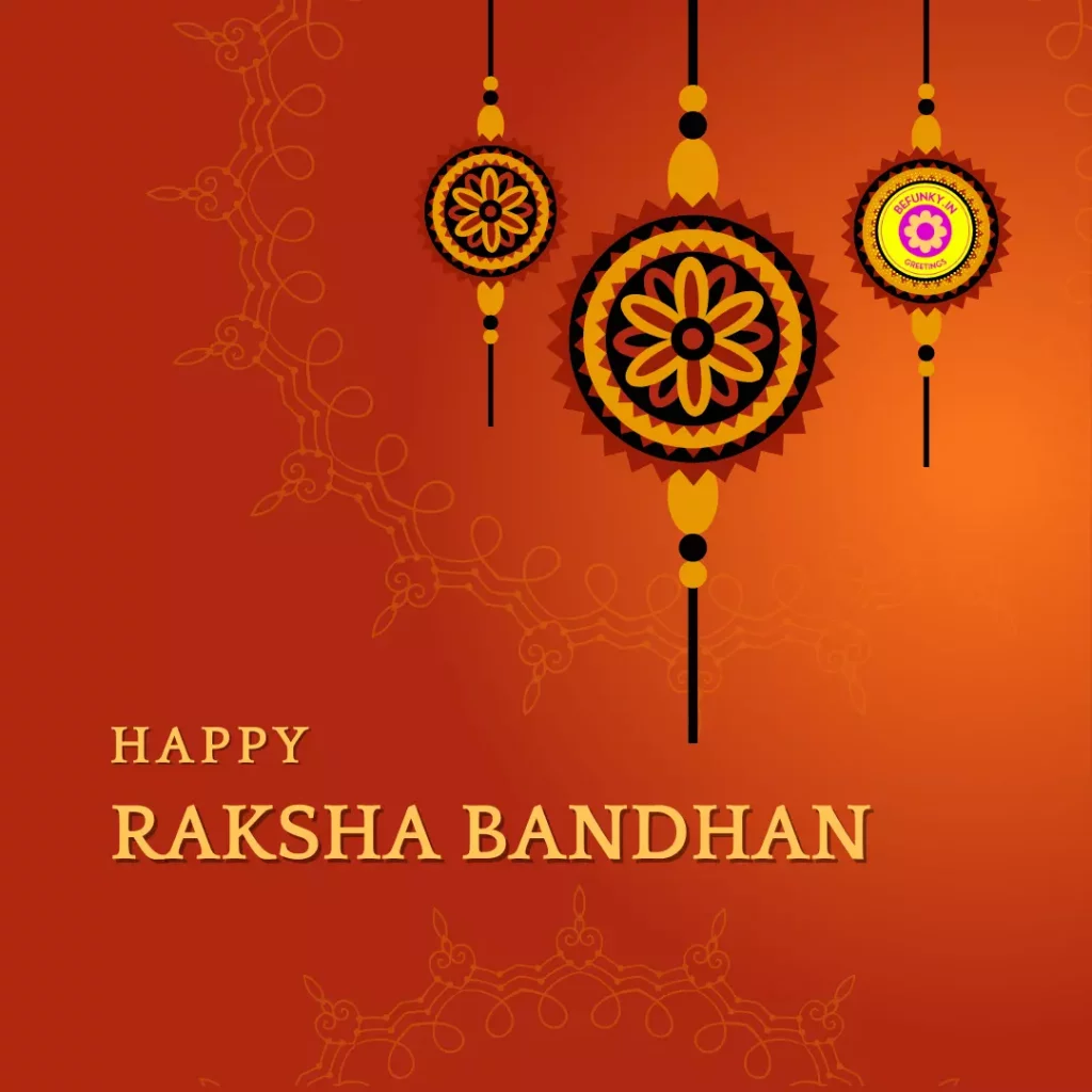 Raksha Bandhan Image Greetings in English
