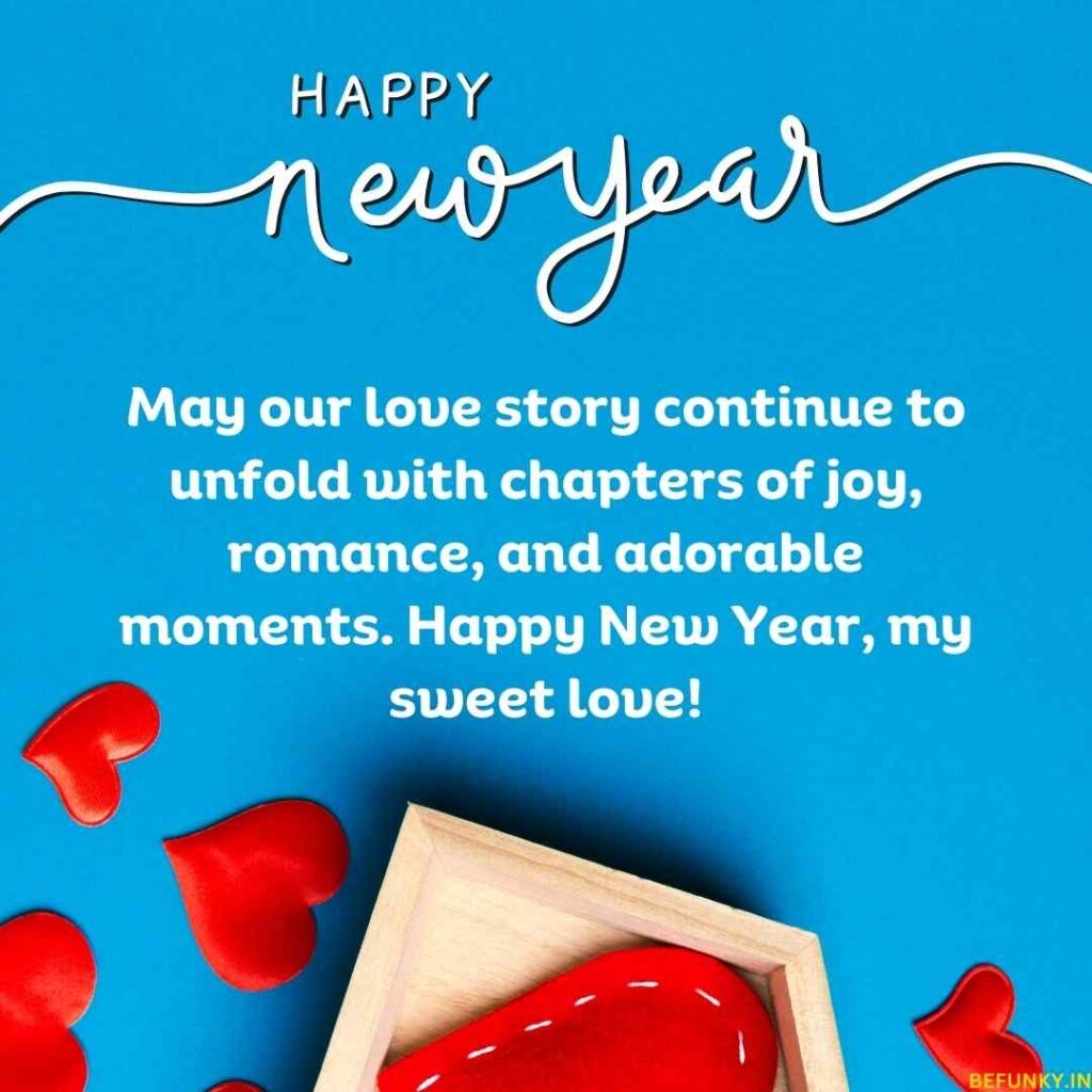 Cute New Year Wishes for Love