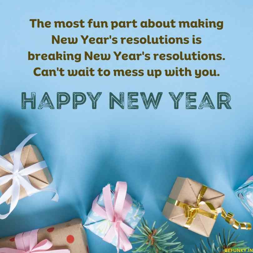 funny new year wishes for friends