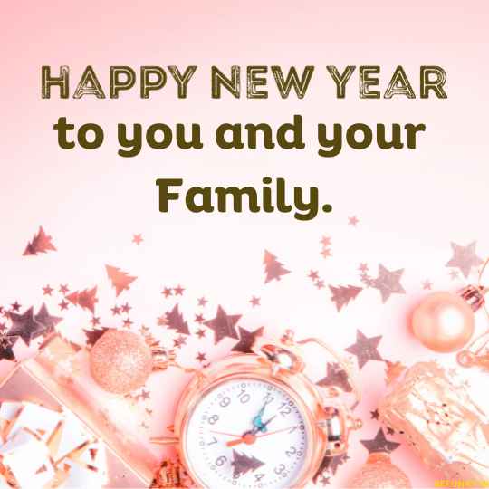 New Year Wishes for Friends and Family