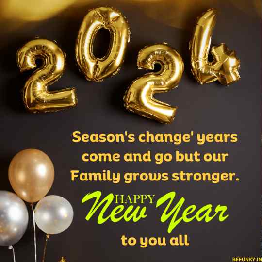 new year wishes to family