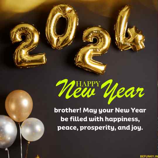 happy new year brother