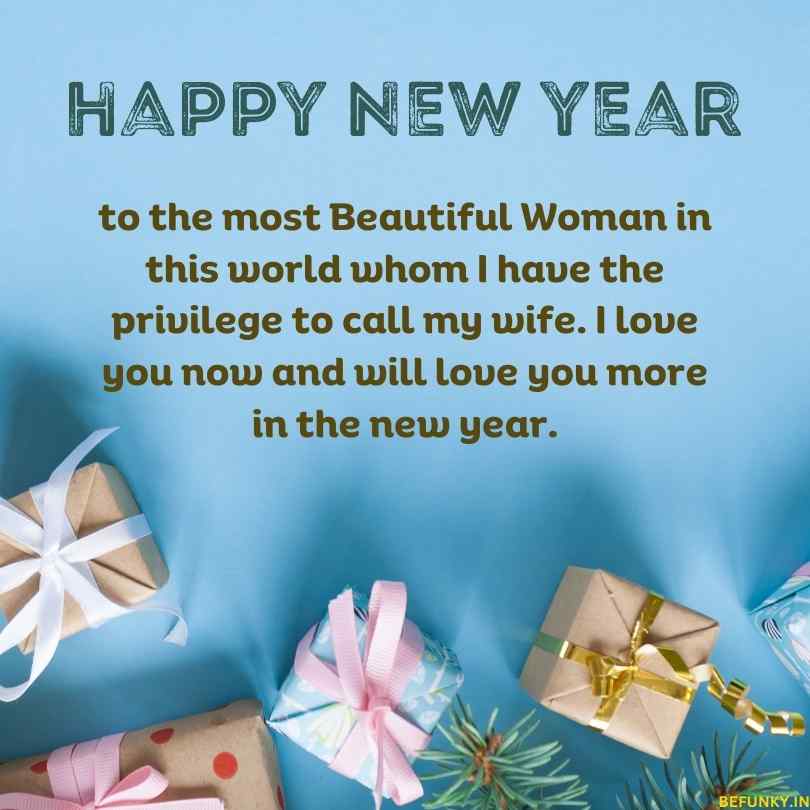 heart touching new year wishes for wife