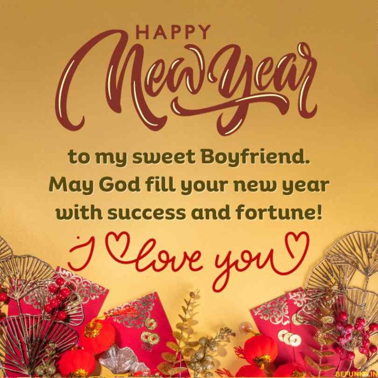 New Year Wishes For Boyfriend Happy New Year Love 2024 Be Funky