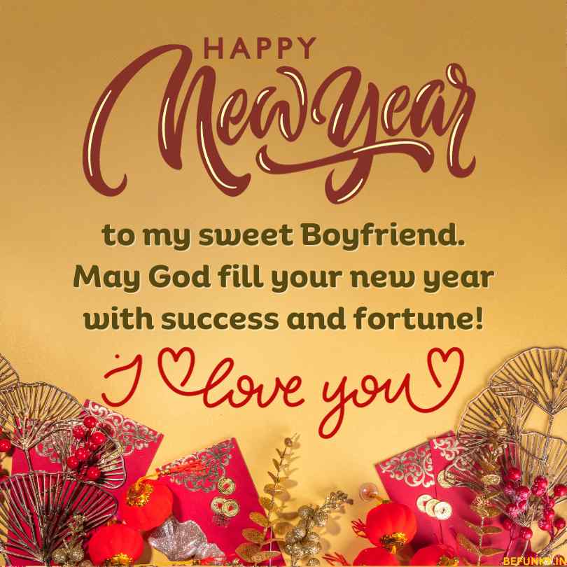 new year message for boyfriend