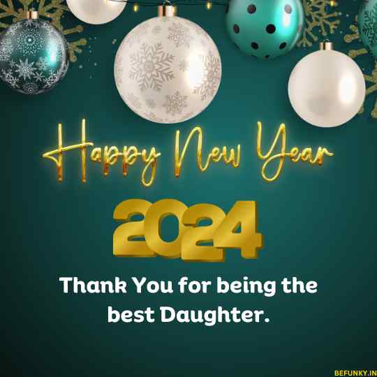 new year messages to daughter
