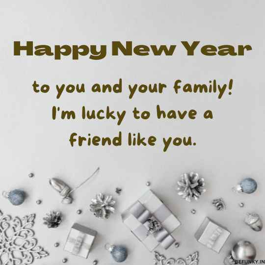 new year message for friends