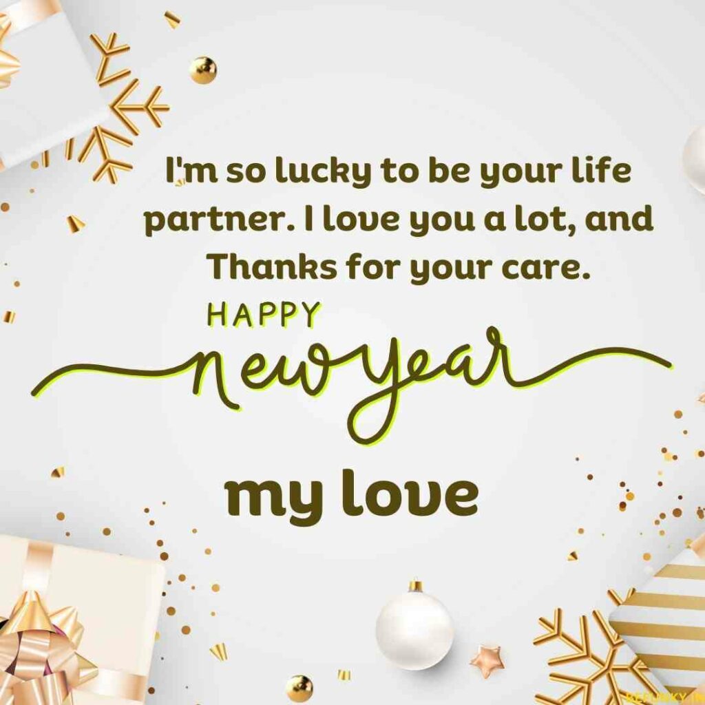 New Year Reply Message for Love