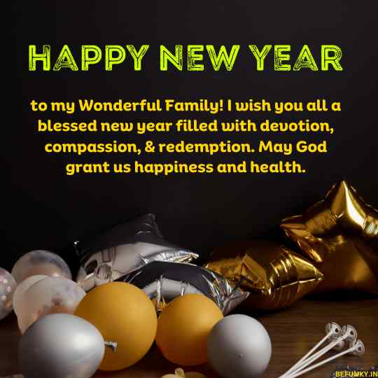Religious New Year Quotes for Family