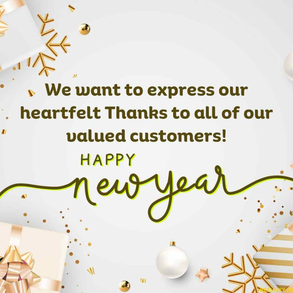 new year wishes for customers