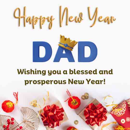 new year wishes for dad