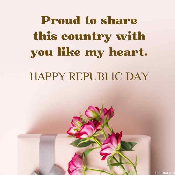 Republic Day Wishes to Lover