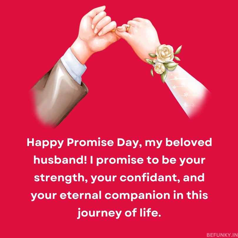 promise day wishes for husband
