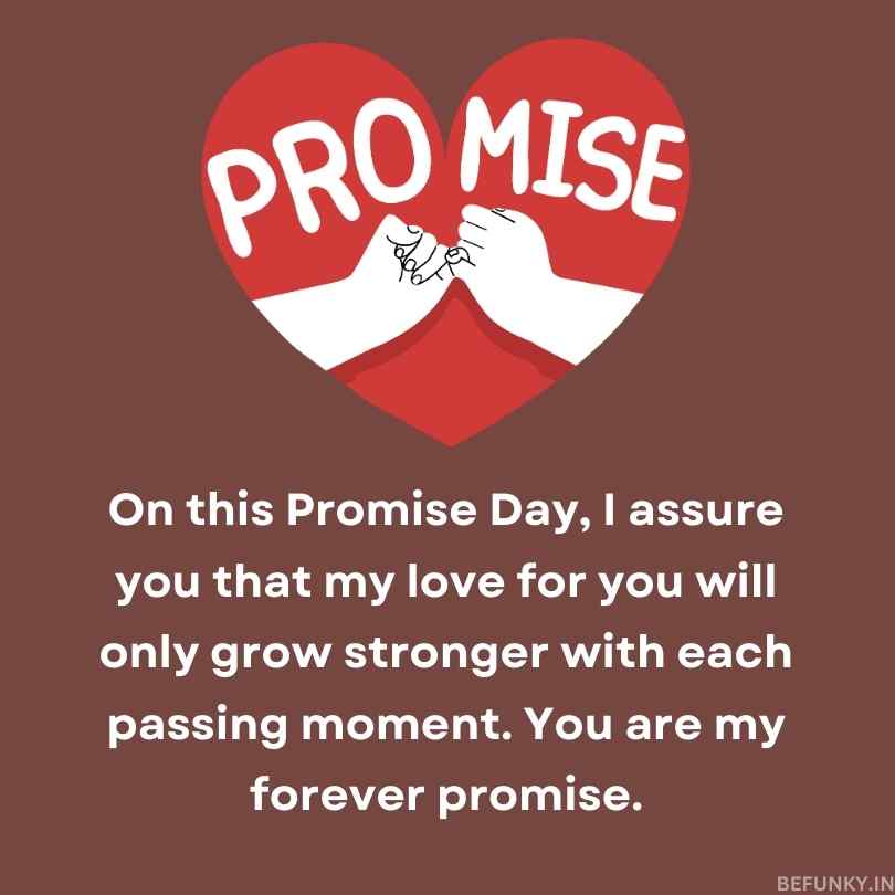 promise day wishes for love