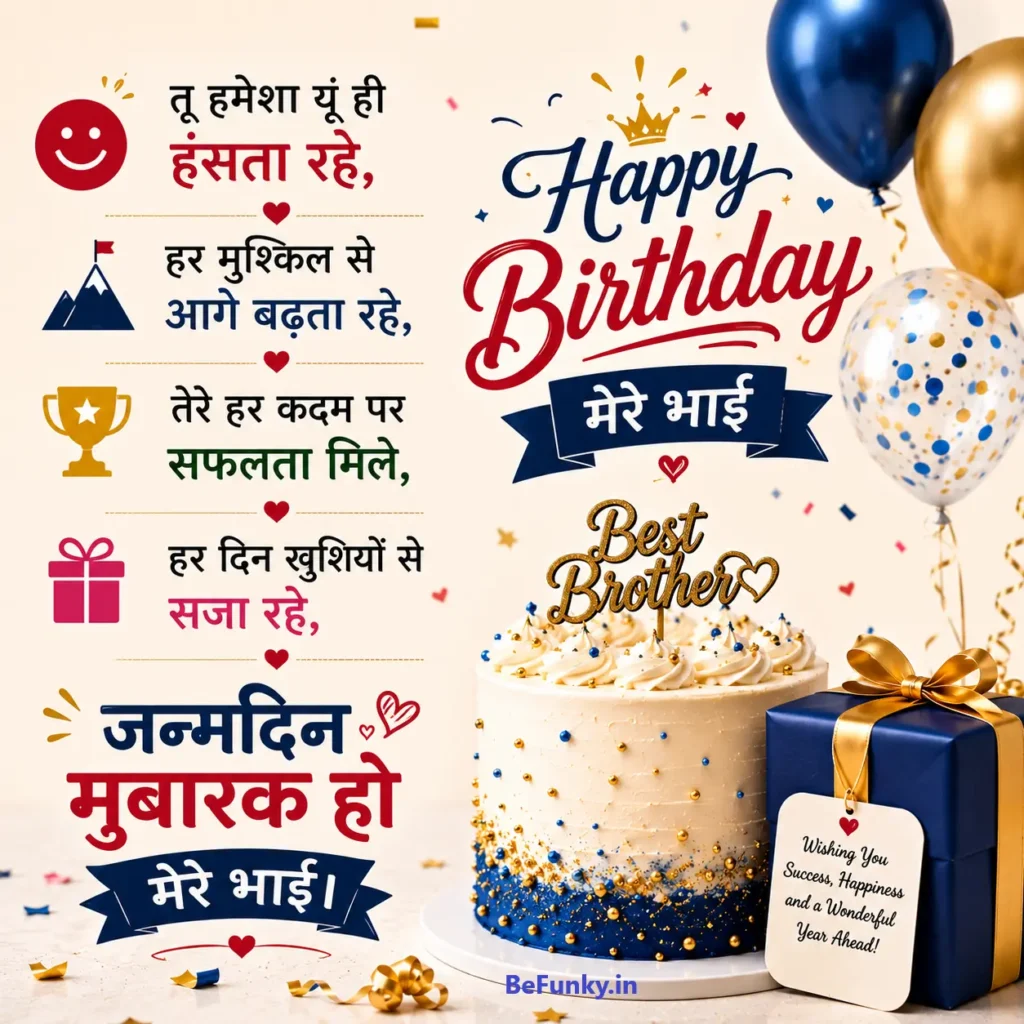 chhote bhai ke liye pyar bhari janmdin badhaiyan