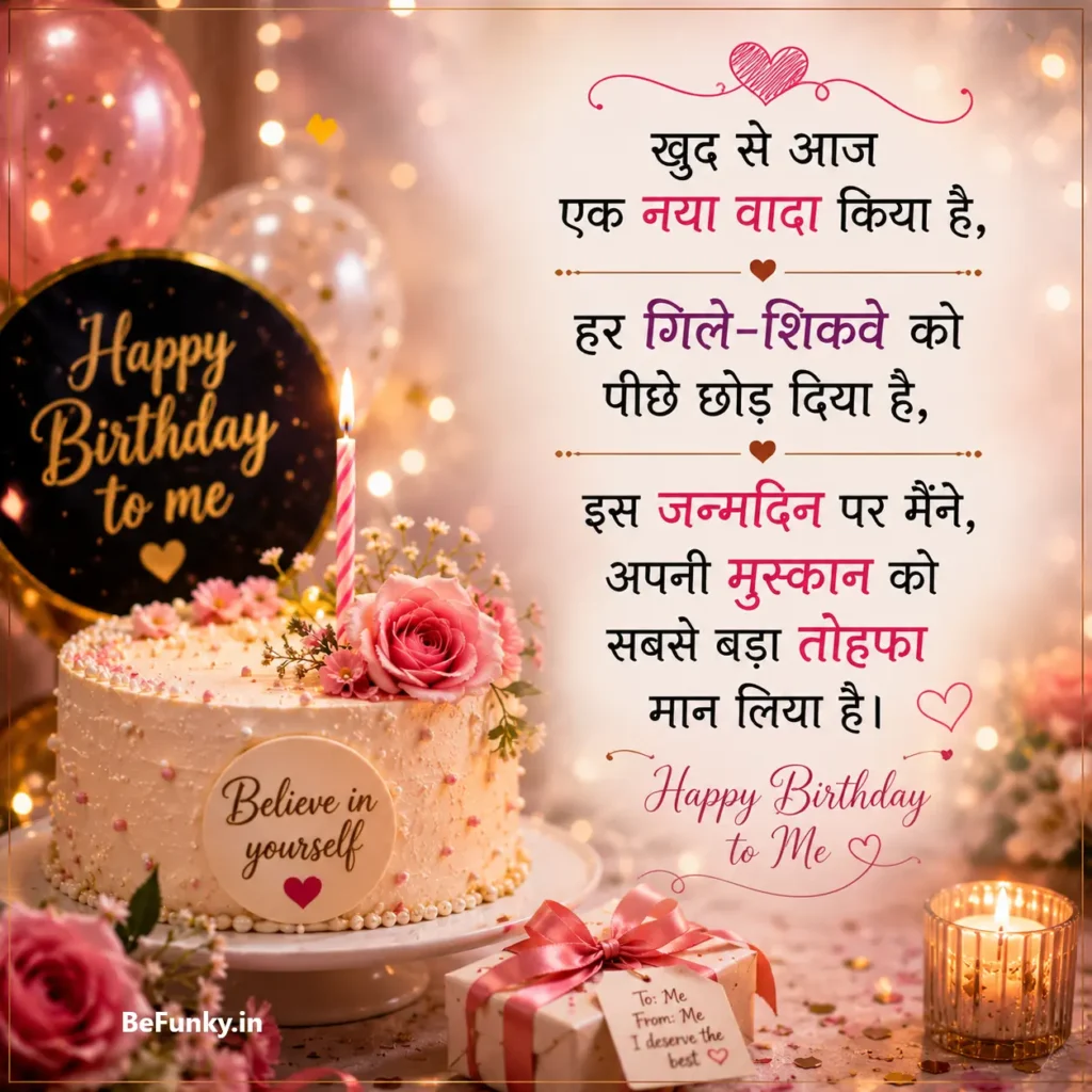 khud ke janamdin par dil ki shayari